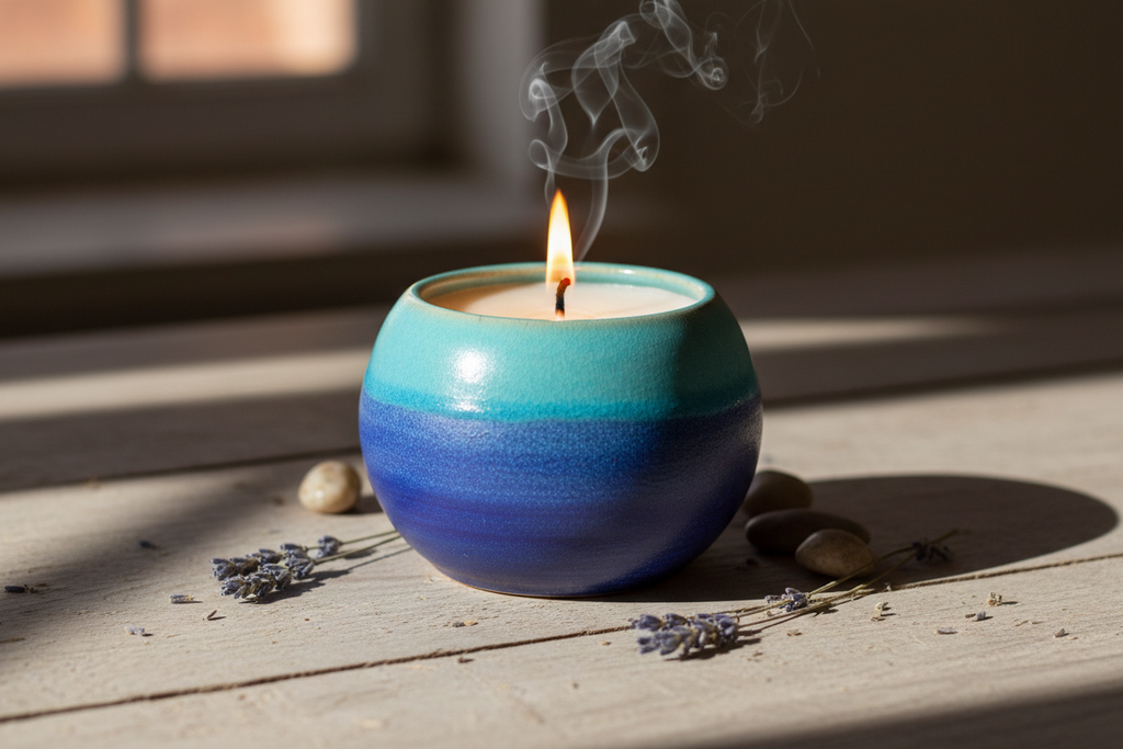 Gradient Glaze Candle